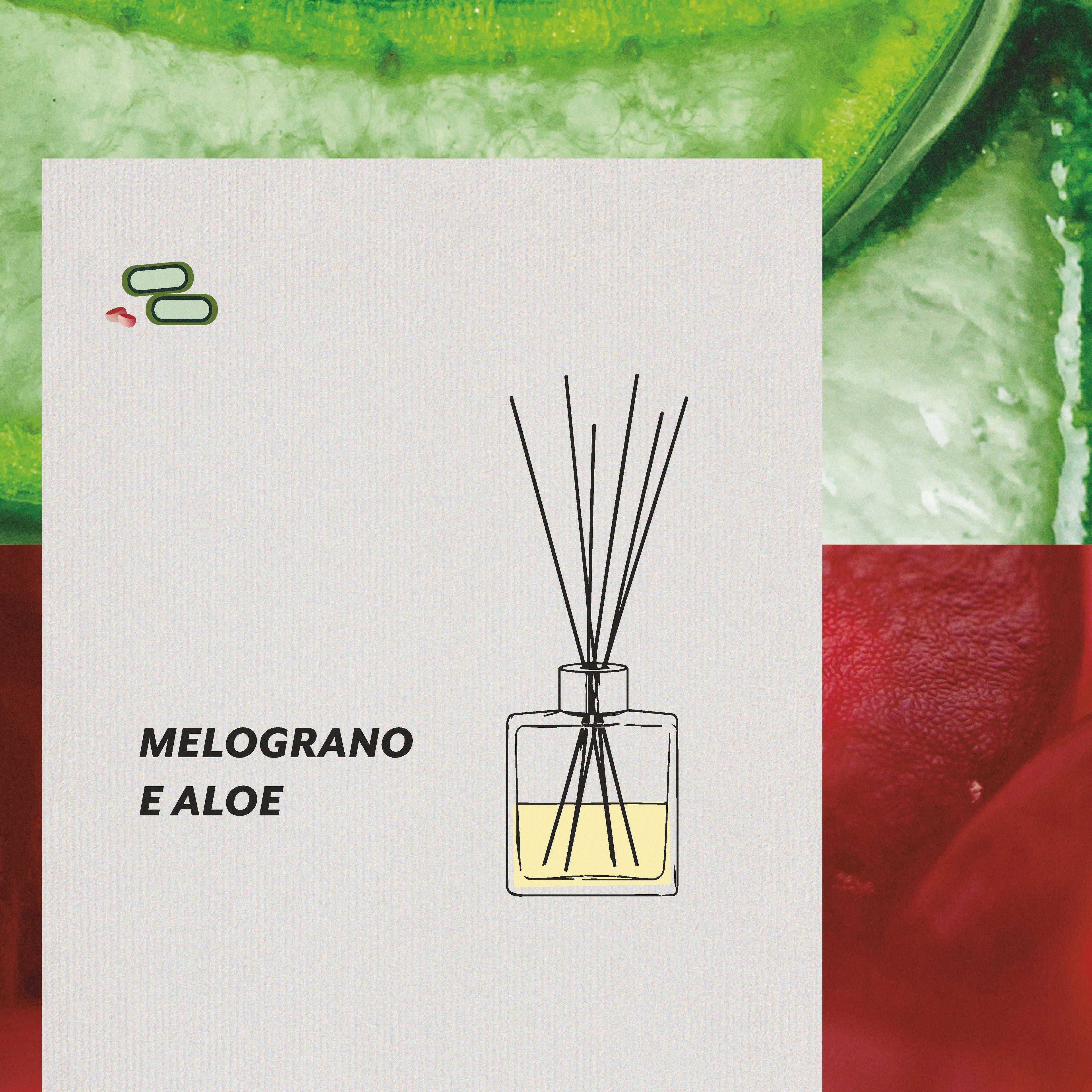 Profumatore Mikado - Melograno e Aloe