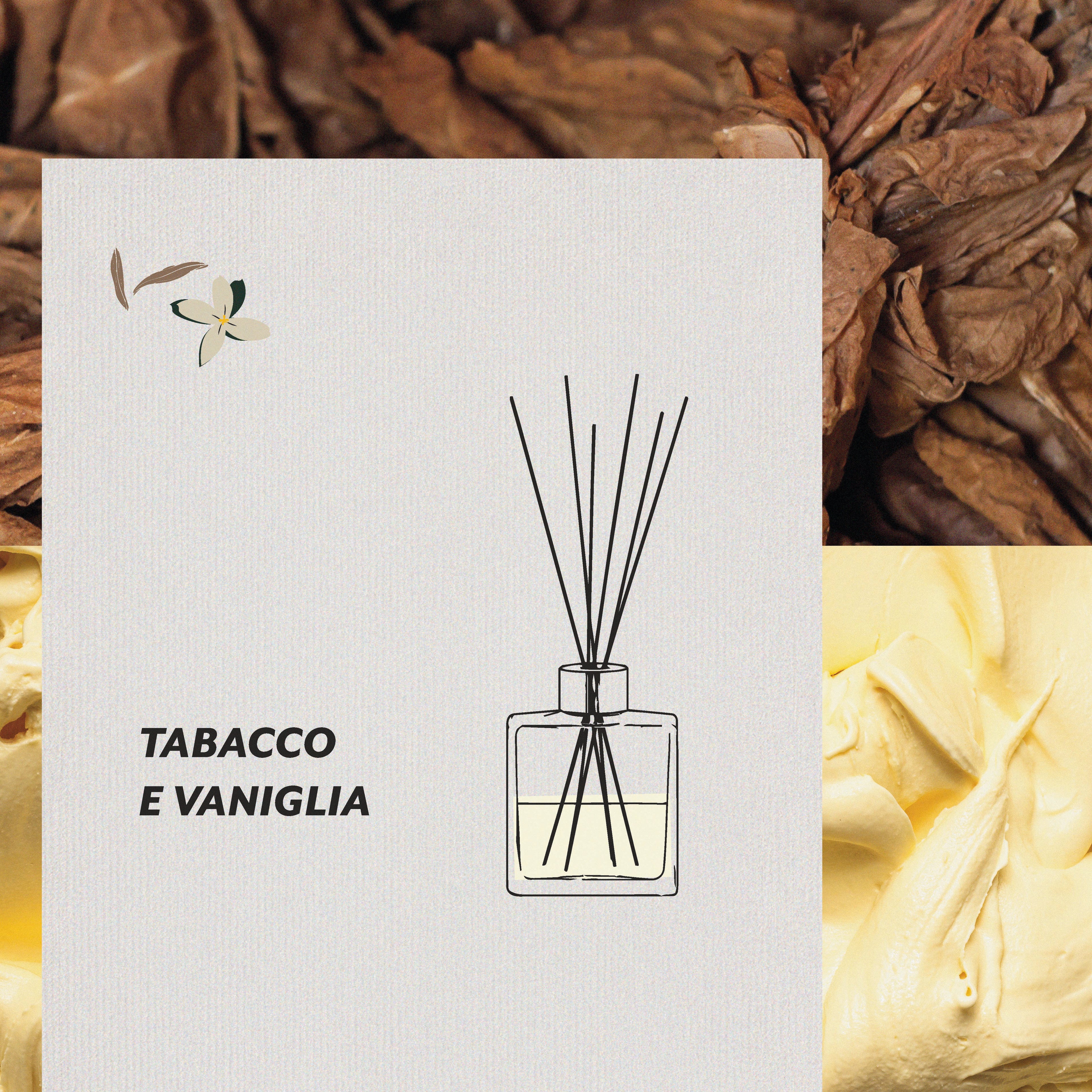 Profumatore Mikado - Tabacco e Vaniglia