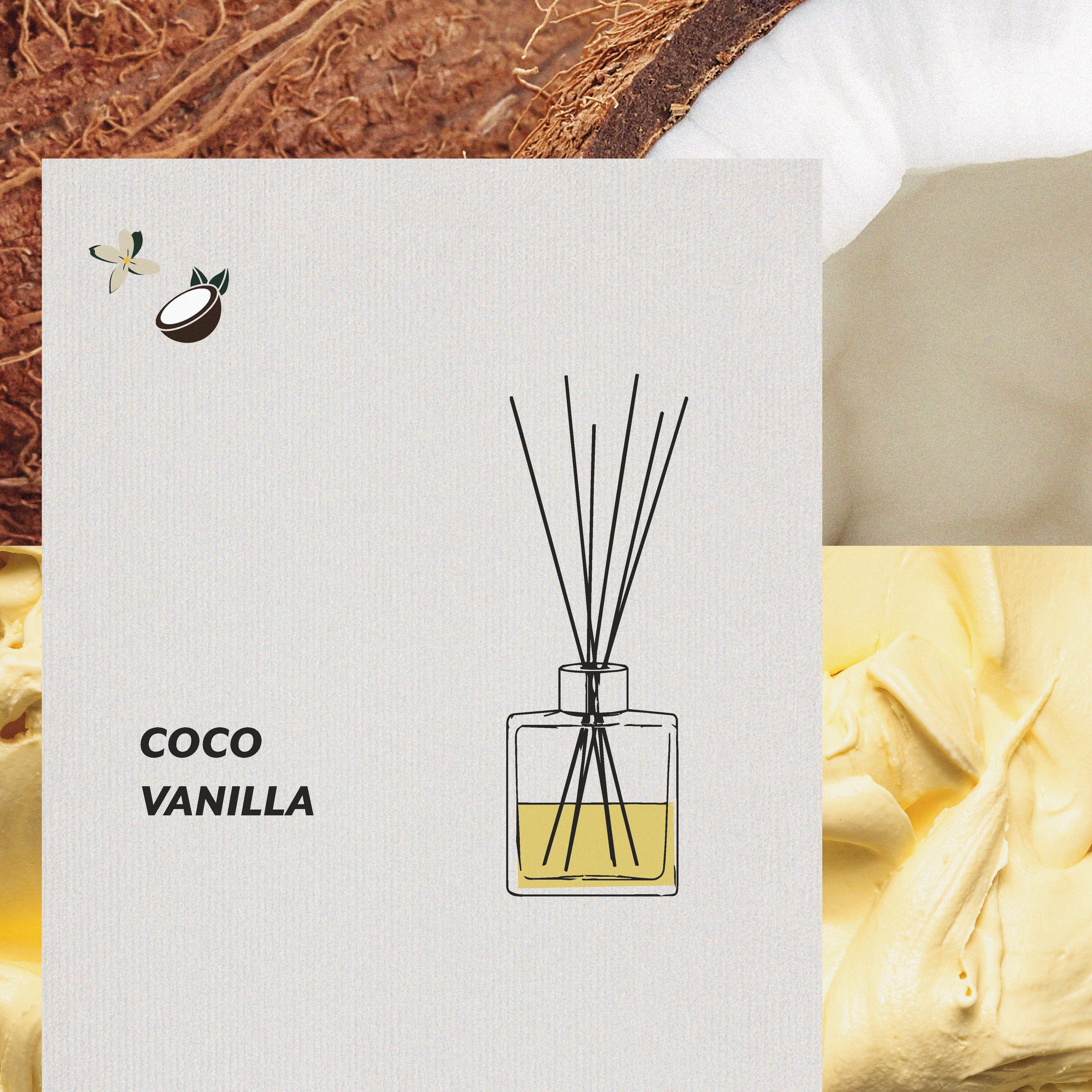 Profumatore Mikado - Coco Vanilla